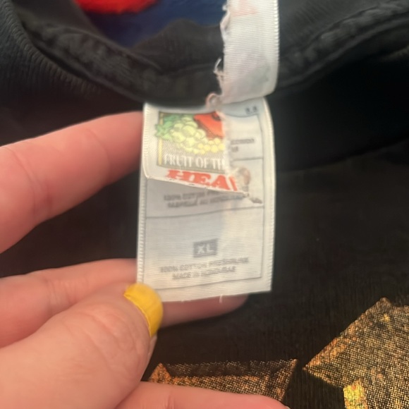 Vintage AC/DC Band Shirt XL Stiff Upper Lip World Tour 2001 RARE Black - Picture 3 of 5